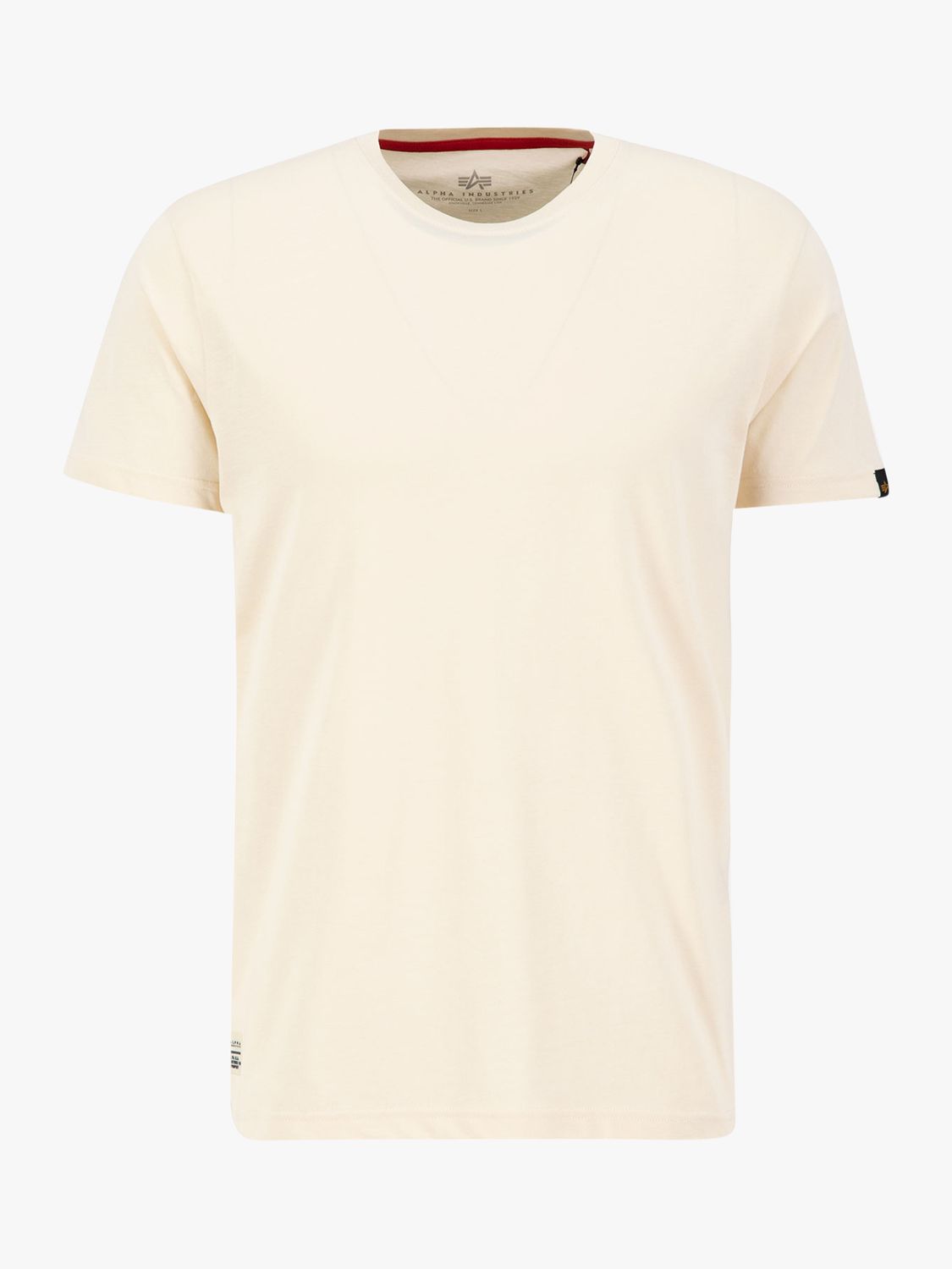 Alpha Industries USN Blood Chit T-Shirt, White, S
