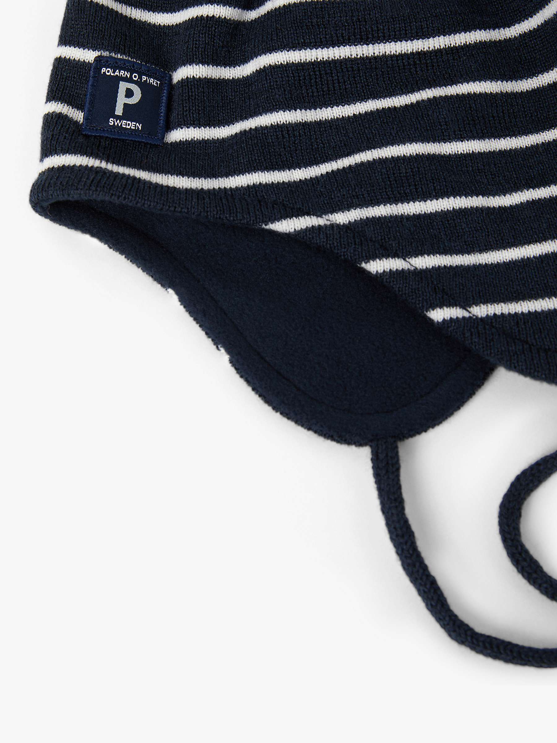 Buy Polarn O. Pyret Baby Merino Wool Hat, Blue/Multi Online at johnlewis.com
