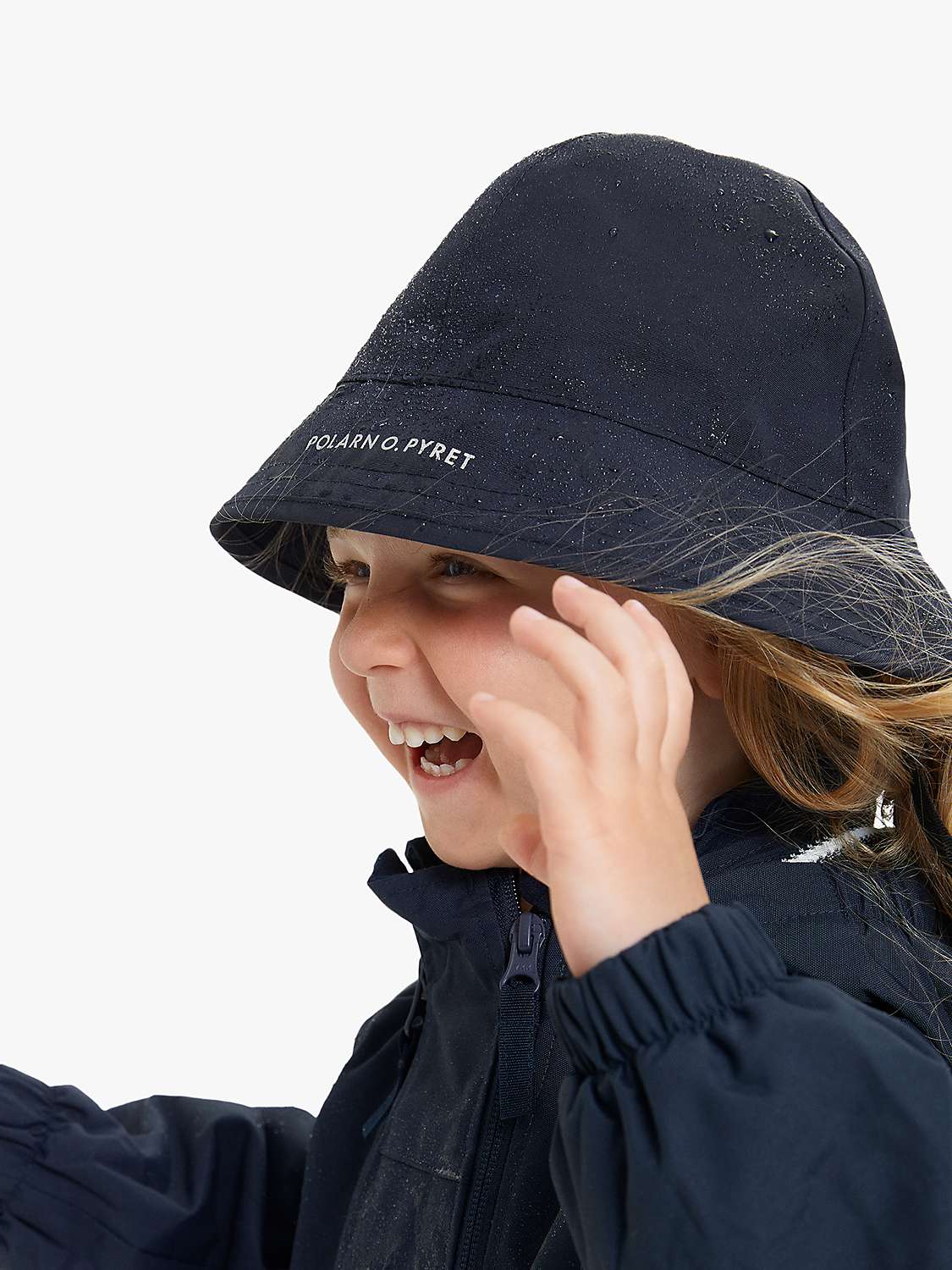 Buy Polarn O. Pyret Baby Shell Hat, Blue Online at johnlewis.com