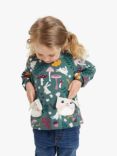 Polarn O. Pyret Kids' Organic Cotton Blend Rabbit Tunic Top, Green