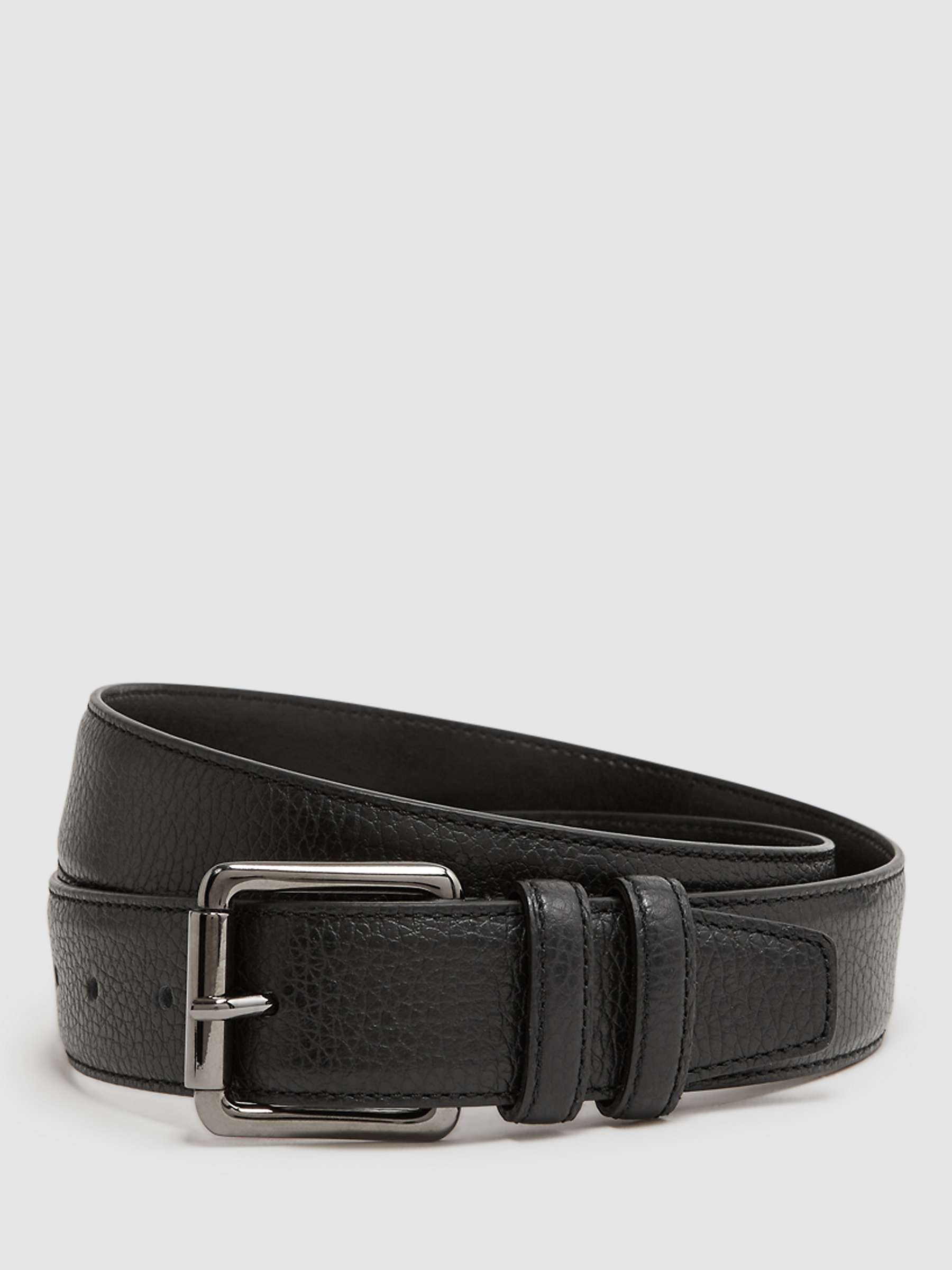 Buy Reiss Lucas Leather Belt Online at johnlewis.com