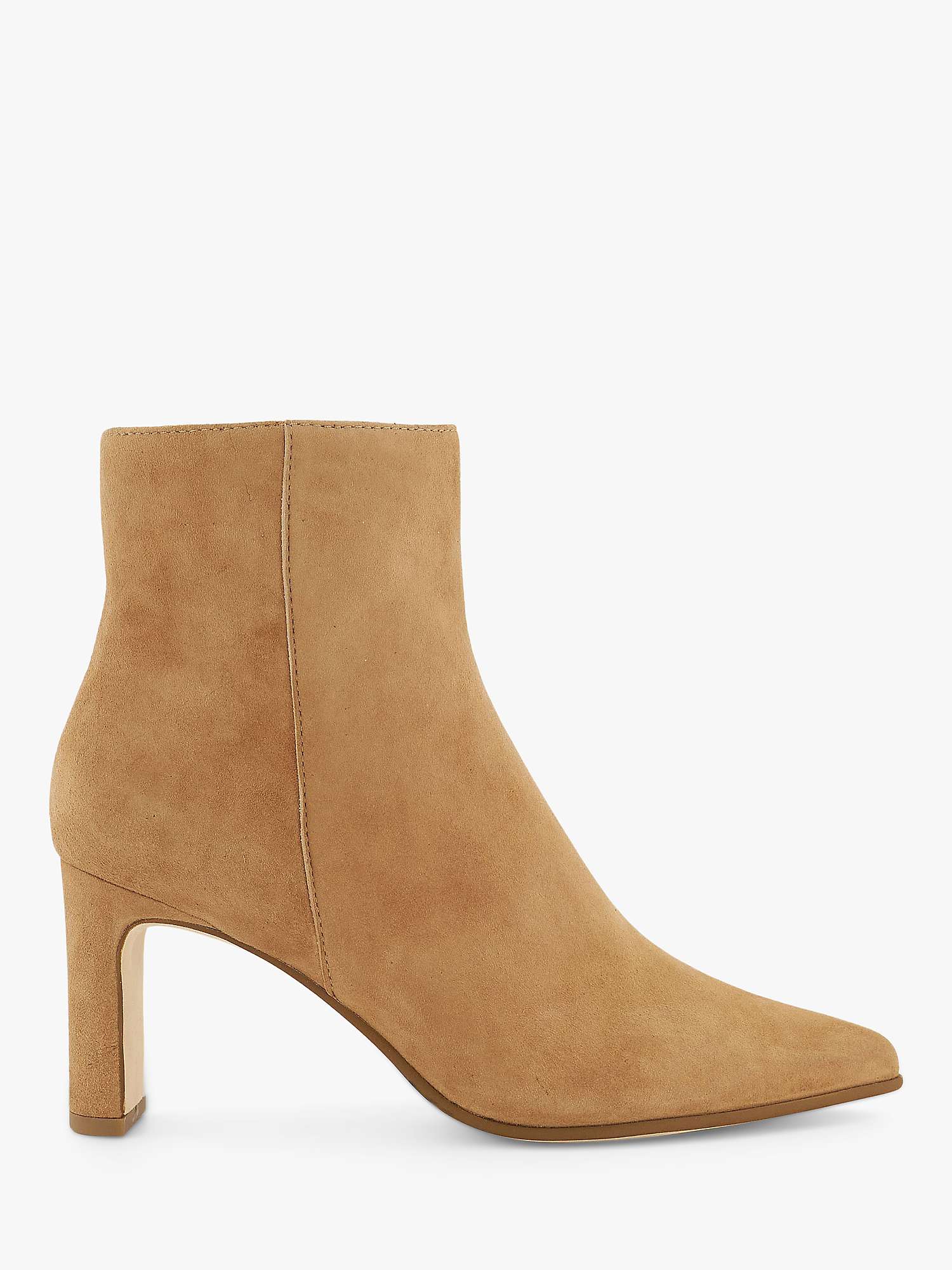 Buy Dune Ottaly Suede Pointed Toe Ankle Boots Online at johnlewis.com