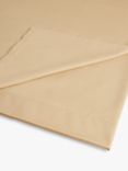 John Lewis Crisp & Fresh 200 Thread Count Egyptian Cotton Flat Sheet, Sand