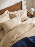 John Lewis Cool & Silky TENCEL™ 300 Thread Count Bedding, Champagne