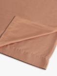 John Lewis Soft & Silky TENCEL™ 300 Thread Count Flat Sheet, Tuscan Clay