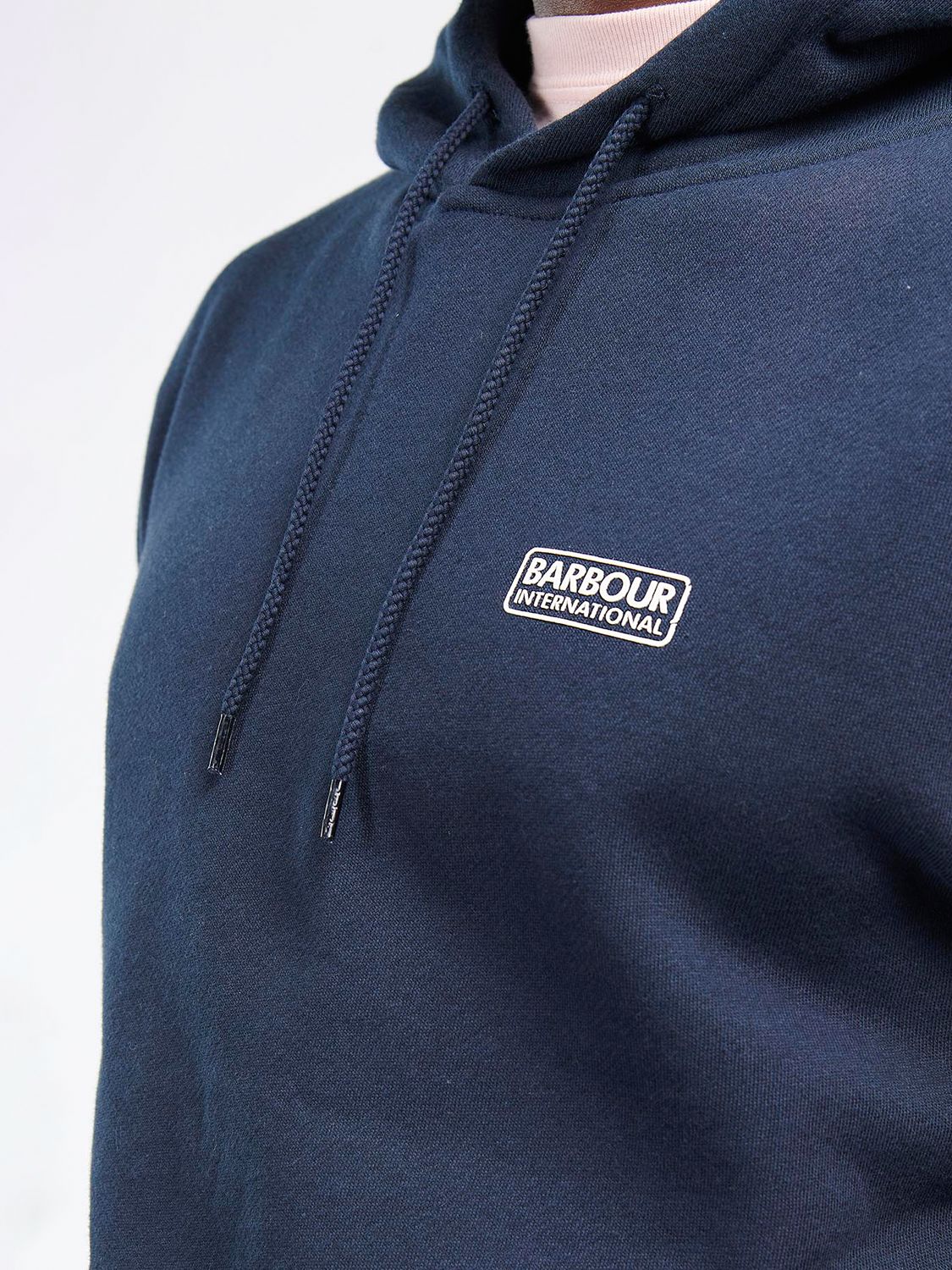 Barbour International Tailored Fit Hoodie, Navy