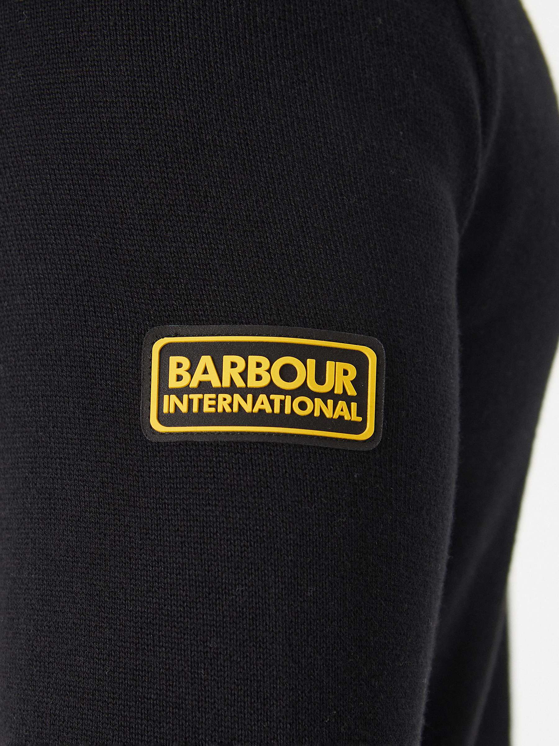 Buy Barbour International Legacy Baffle Zip, Black Online at johnlewis.com