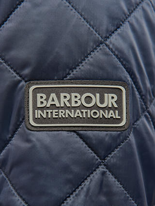 Barbour International Tourer Ariel Quilted Jacket, Navy