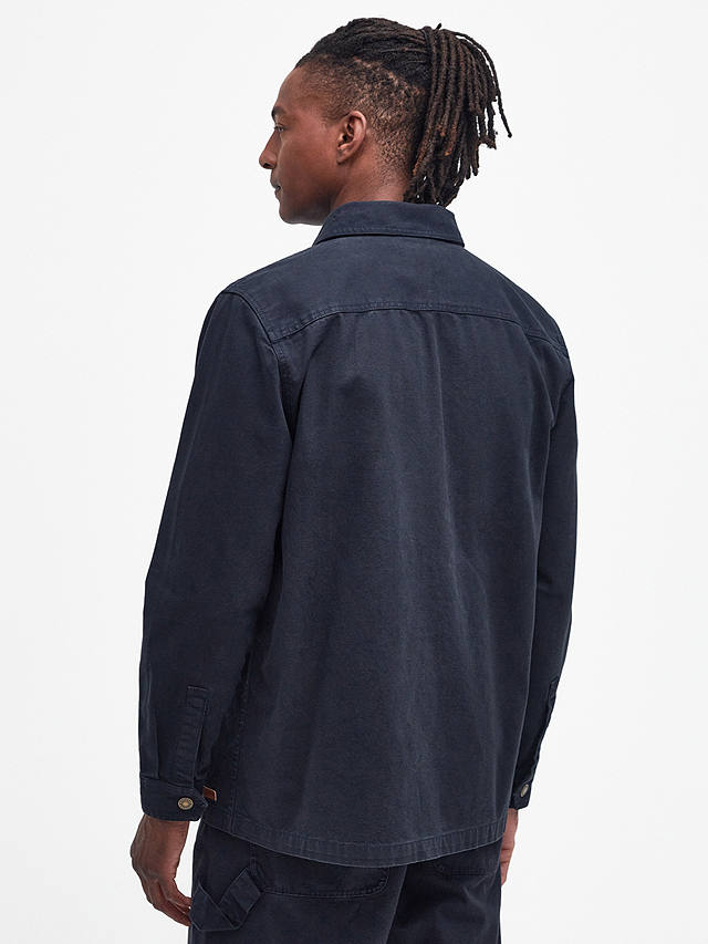 Barbour Tomorrow's Archive Adler Long Sleeve Overshirt, Indigo