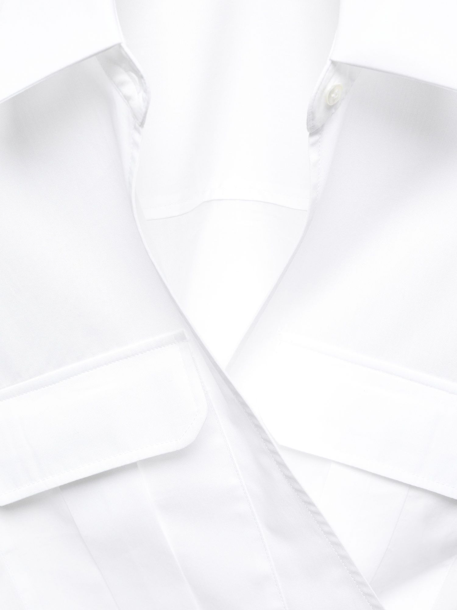 Mango Marieta Long Sleeve Shirt, White