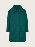 Borg Teddy Swing Coat Teal