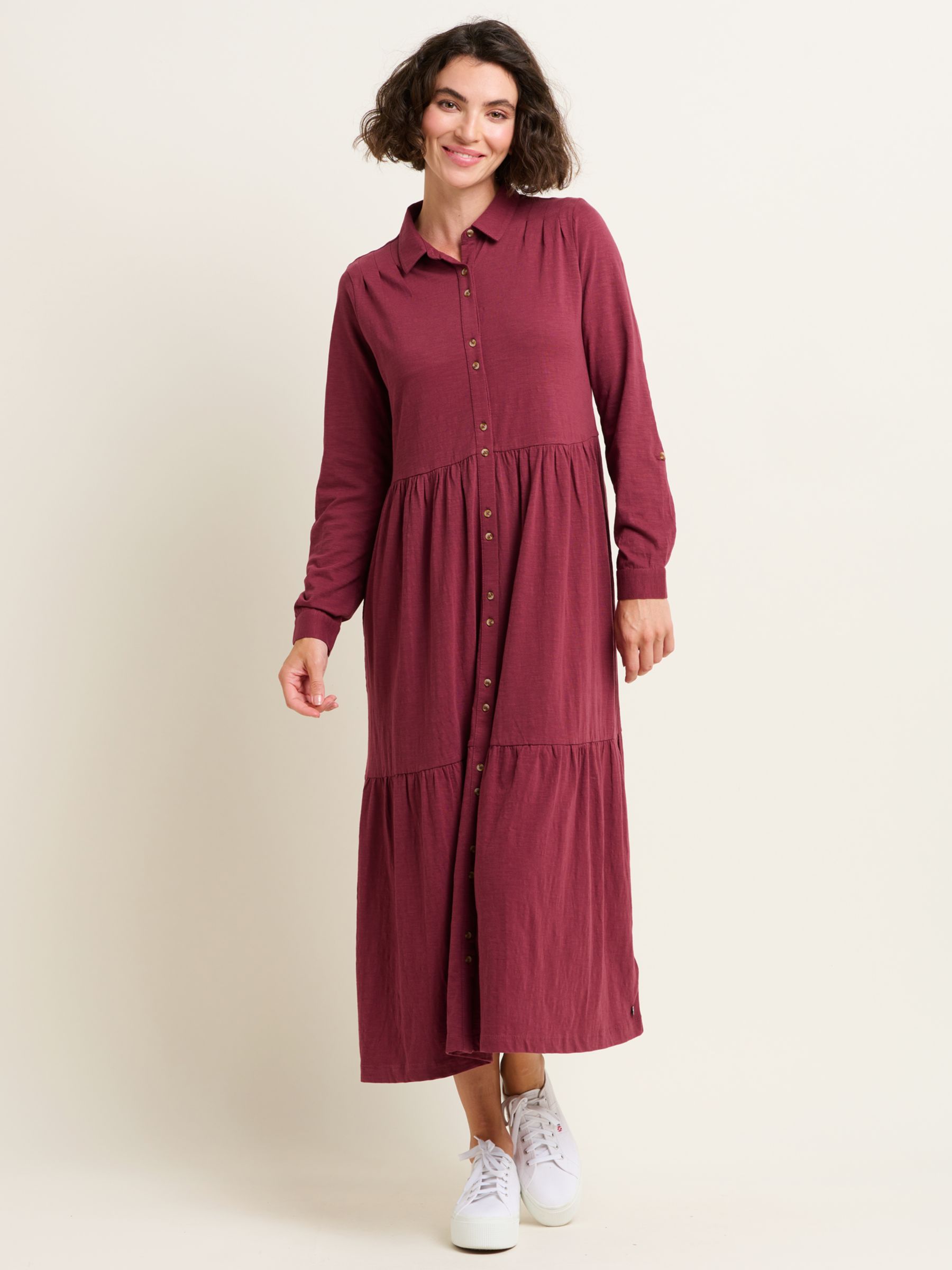 John lewis outlet burgundy dress