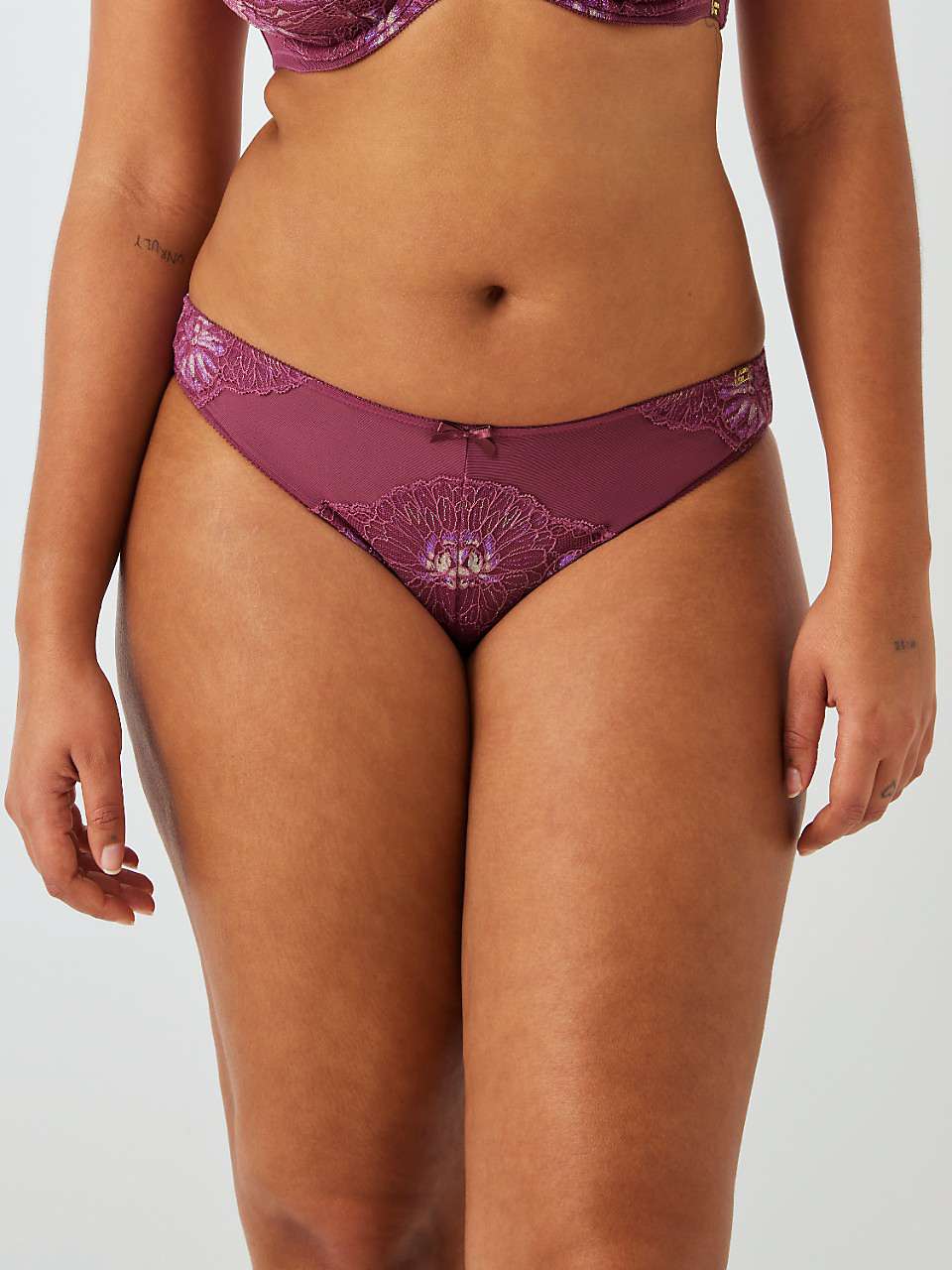 Buy AND/OR Astrid Lace Briefs Online at johnlewis.com