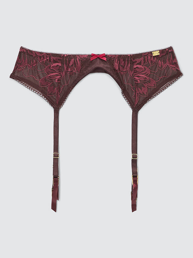 AND/OR Cindy Lace Suspenders, Plum