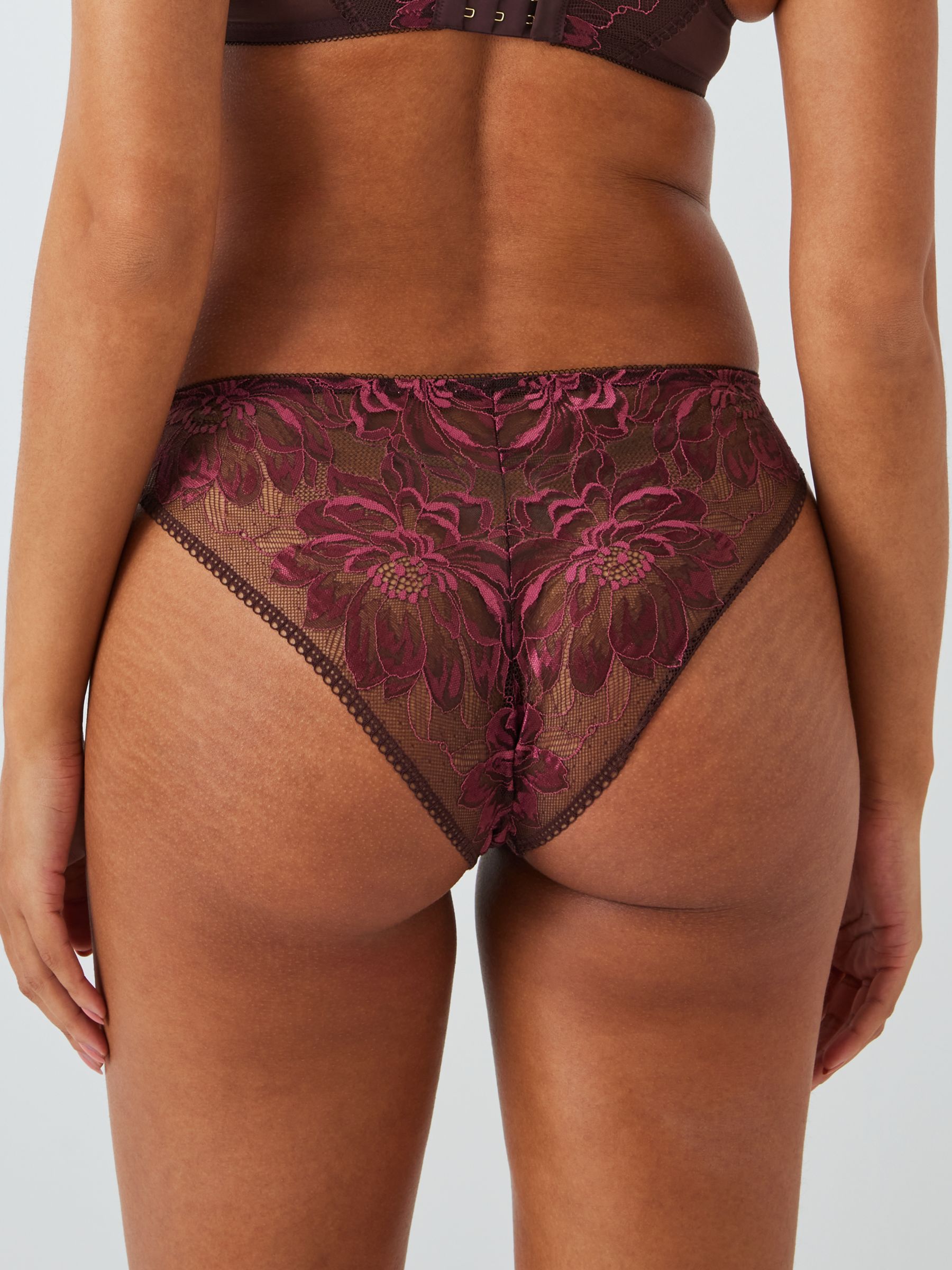 AND/OR Cindy Lace Briefs, Plum, 12