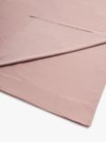 John Lewis Comfy & Relaxed Washed Cotton Flat Sheet, Rosa