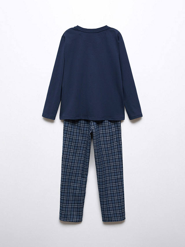 Mango Kids' Victor Pyjamas, Medium Blue