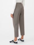 Great Plains Mini Check Winter Trousers, Brown/Multi