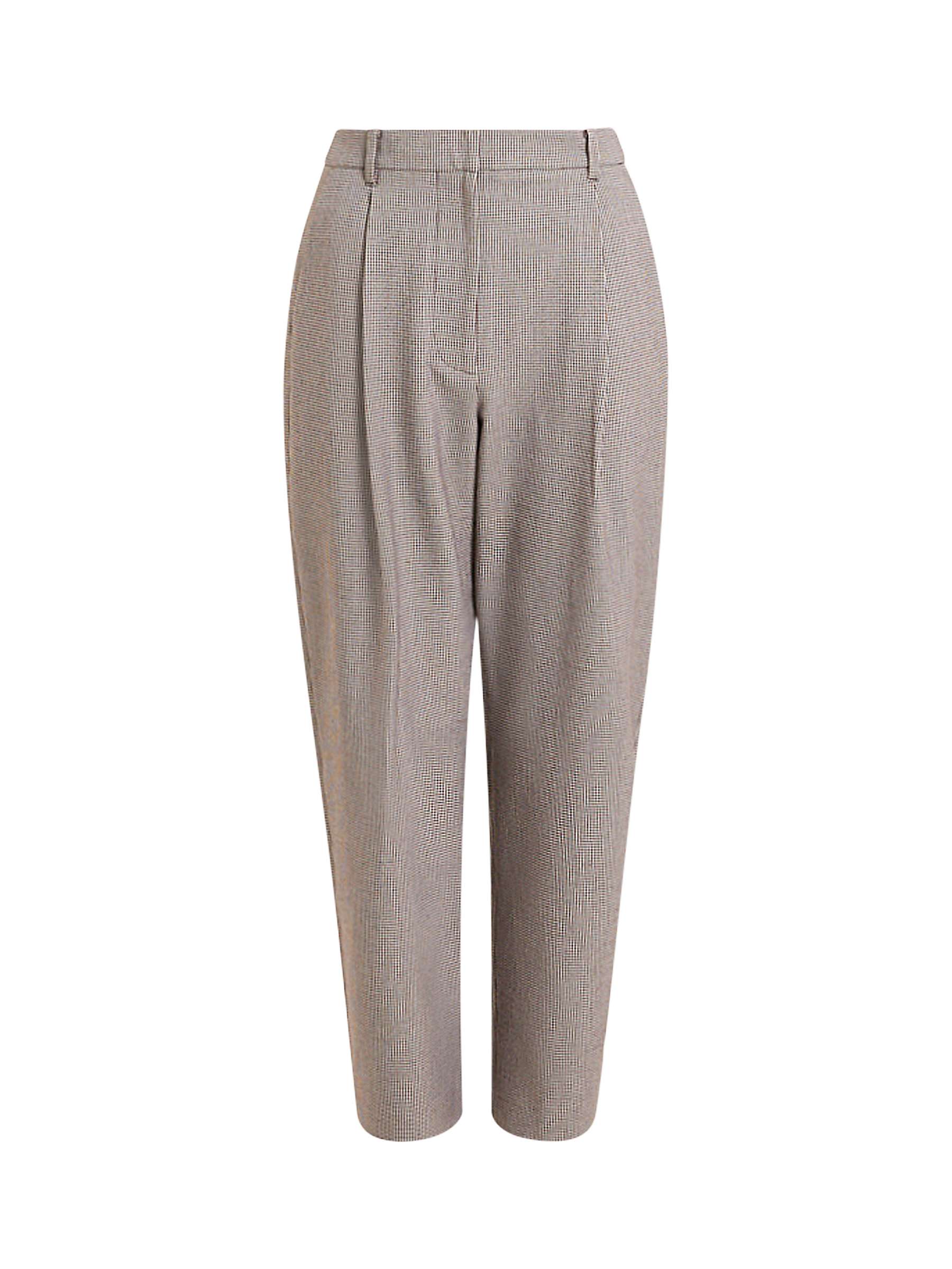 Buy Great Plains Mini Check Winter Trousers, Brown/Multi Online at johnlewis.com