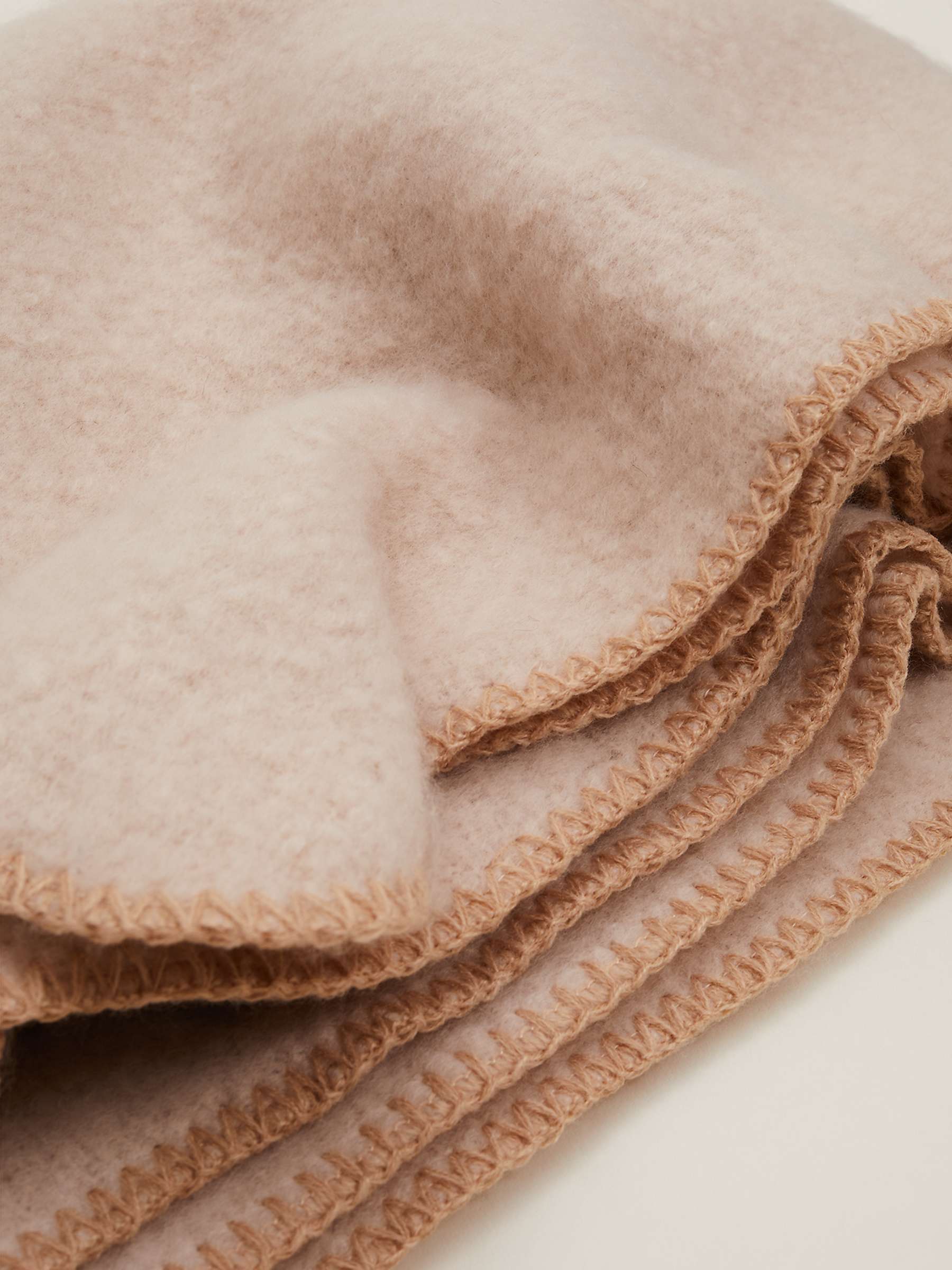 Buy Phase Eight Blanket Scarf, Oatmeal Online at johnlewis.com