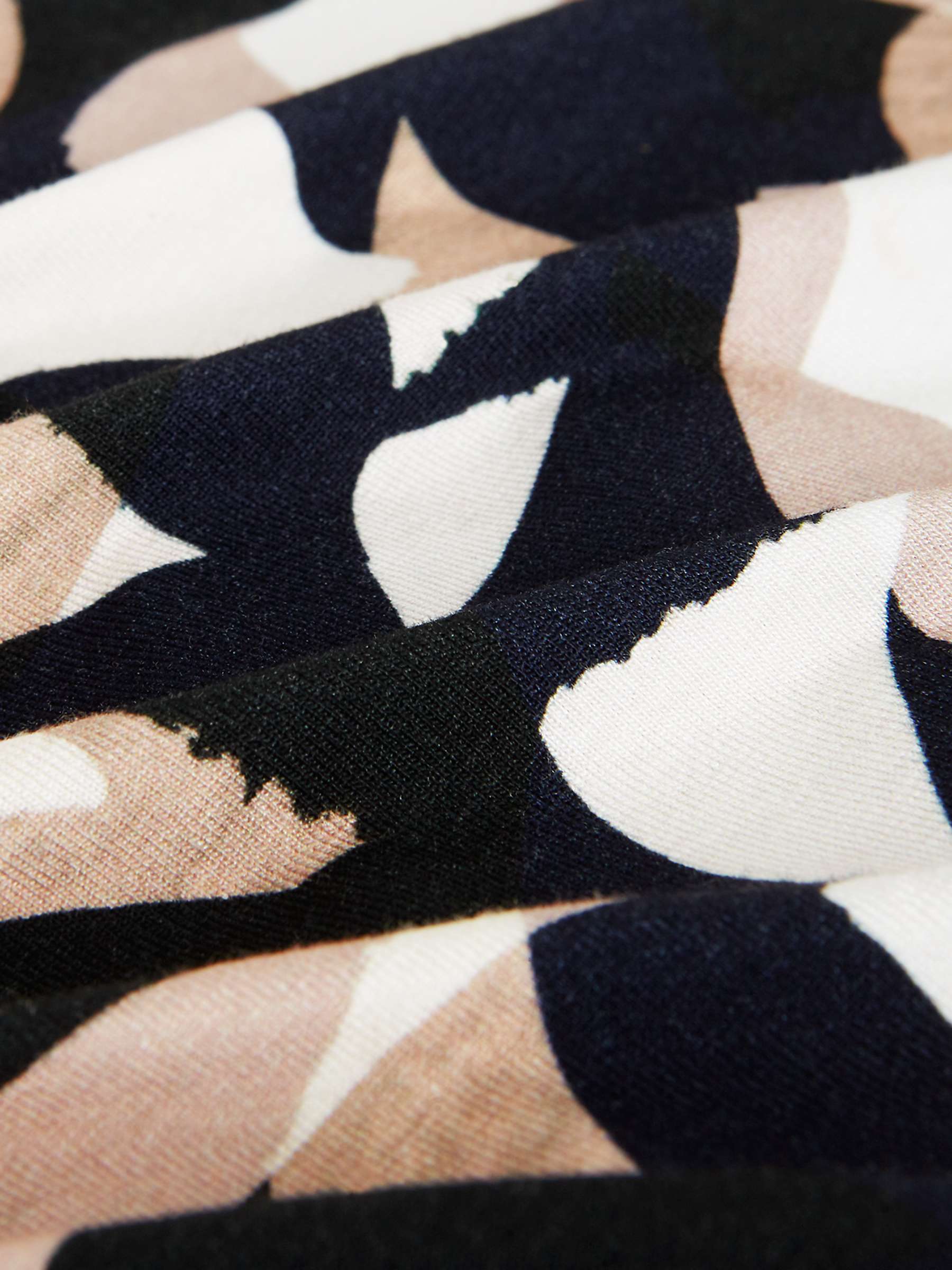 Buy Phase Eight Jordana Geometric Print Midi Dress, Navy/Multi Online at johnlewis.com