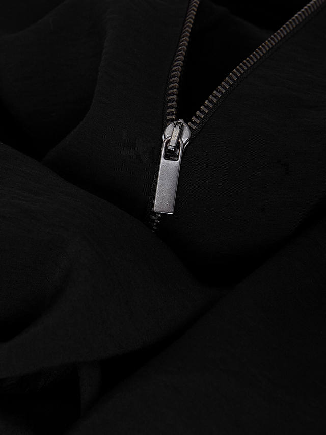 Phase Eight Alaina Longline Zip Detail Tunic Top, Black