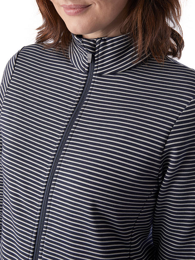 Rohan Radiant Stripe Merino Fleece Jacket, True Navy Stripe