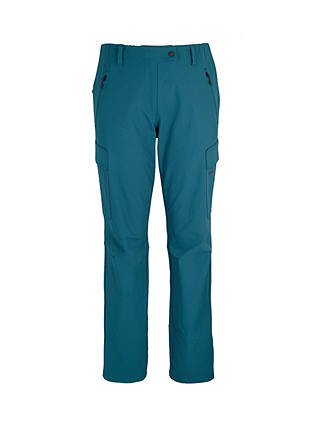 Rohan Glen Cargo Walking Trousers, Teal Blue