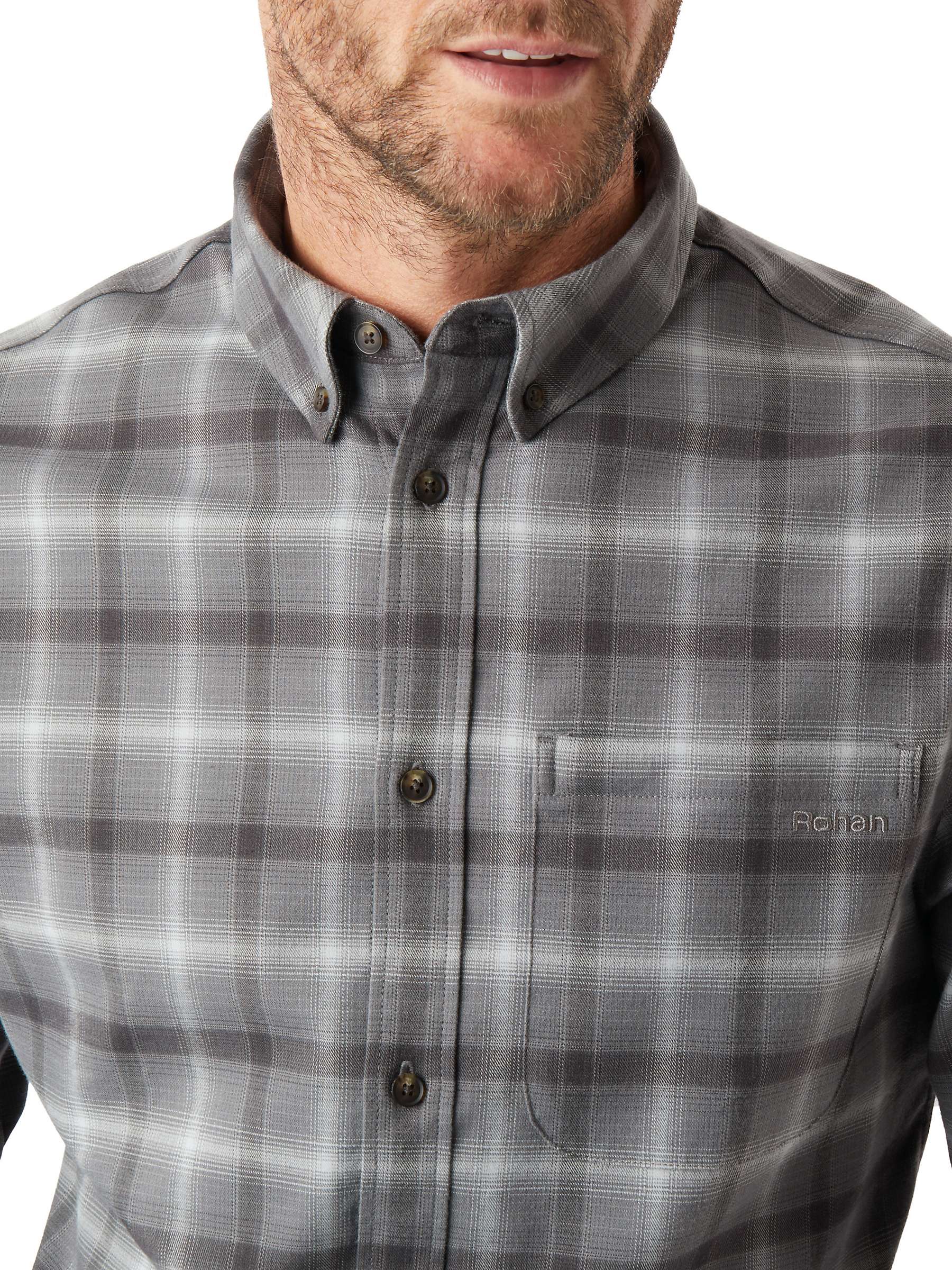 Buy Rohan Dover Long Sleeve Check Shirt Online at johnlewis.com