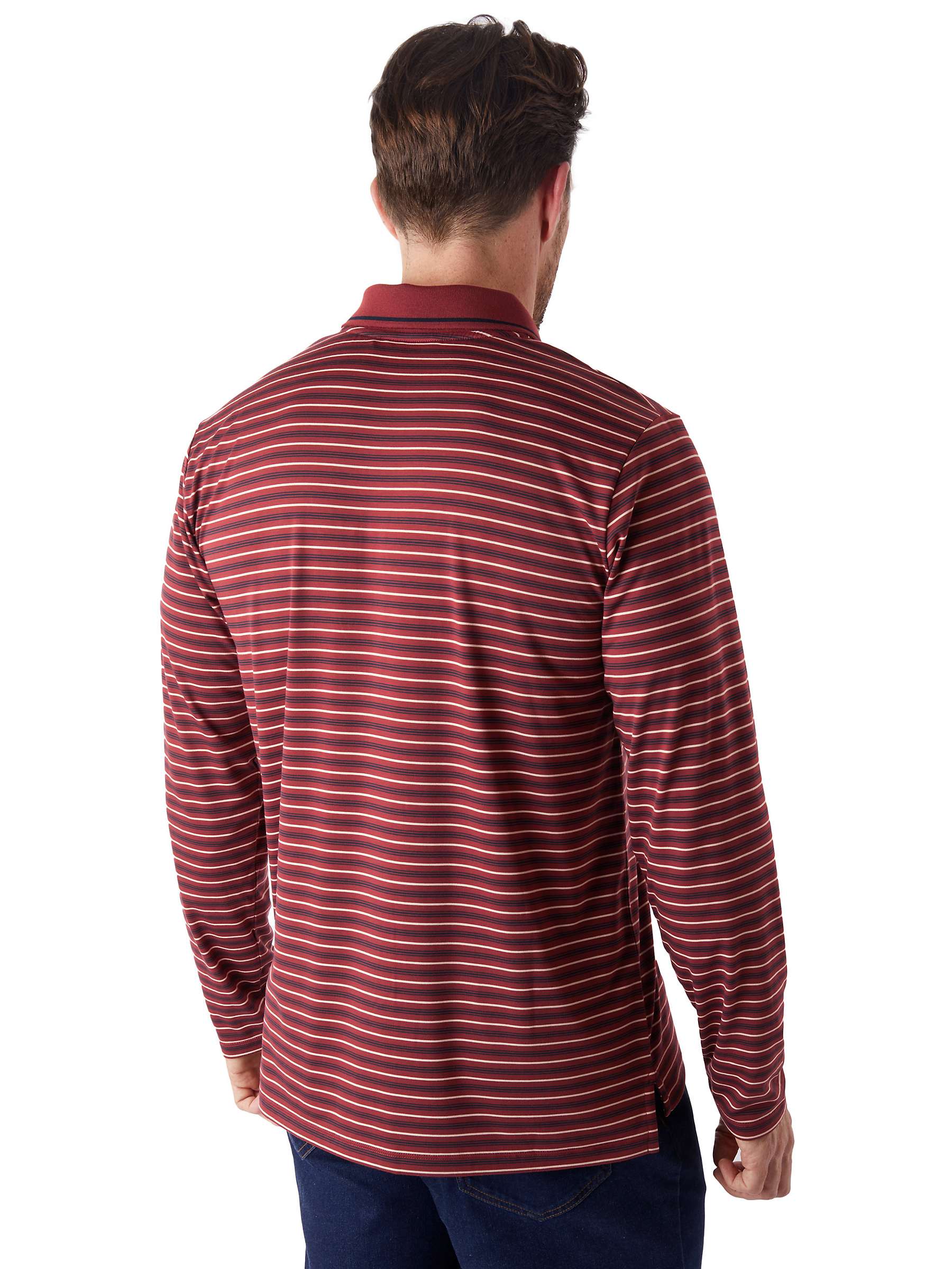 Buy Rohan Shoreline Long Sleeve Stripe Polo Shirt Online at johnlewis.com