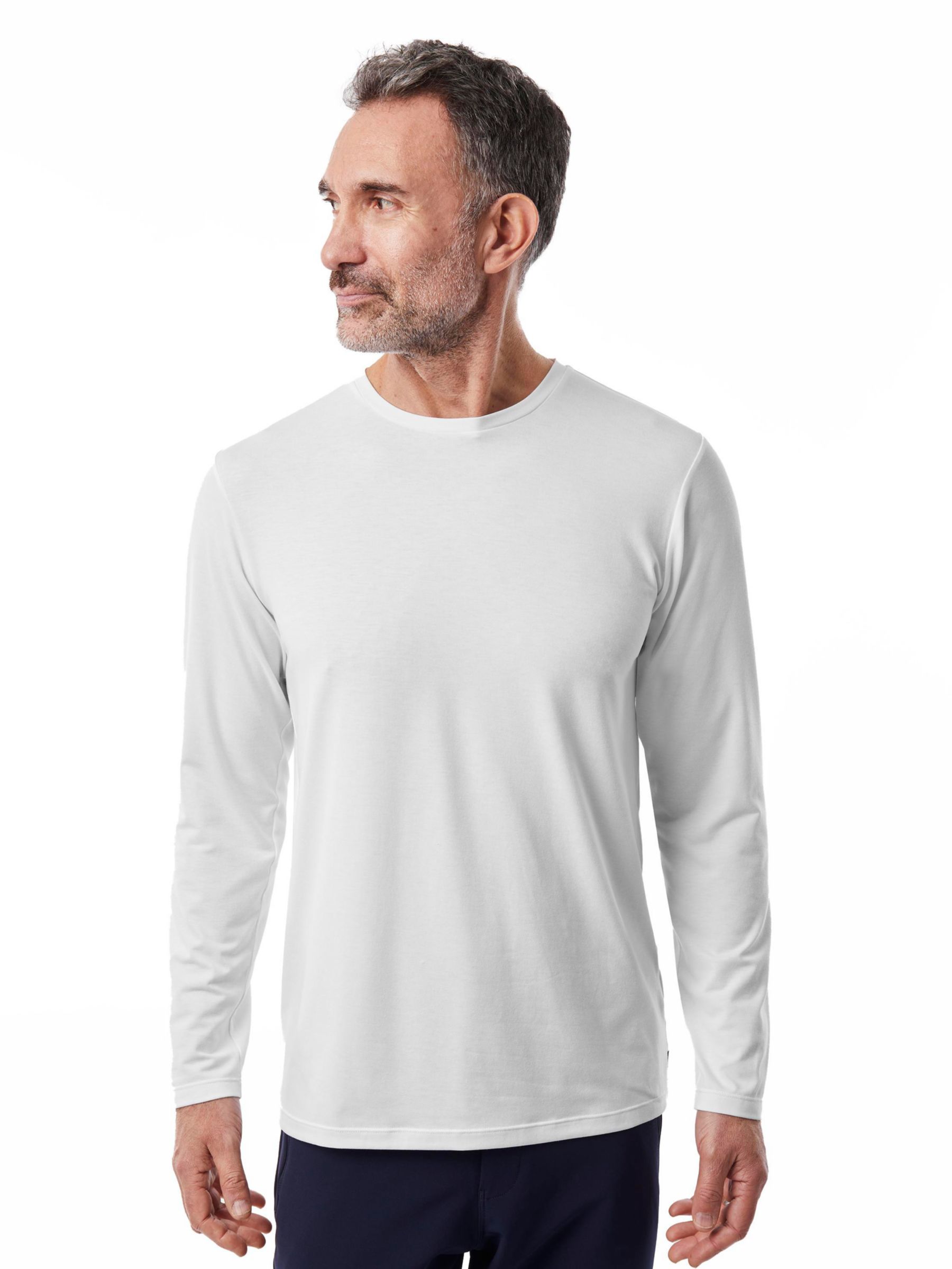 Rohan Basis Long Sleeve T-shirt, White, S