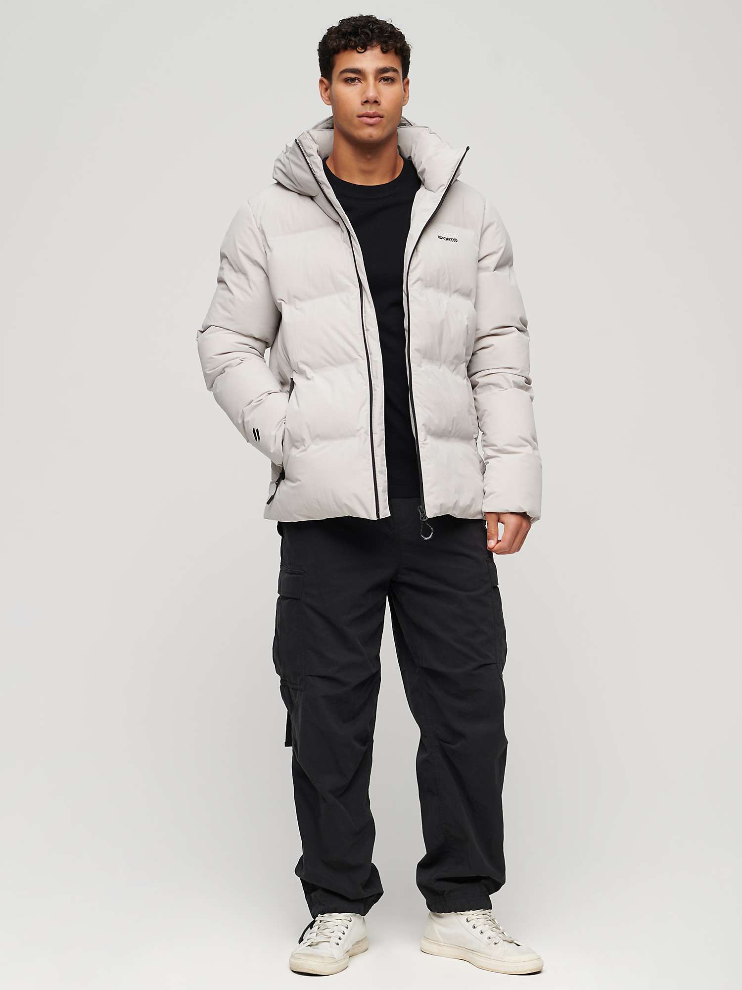Buy Superdry Hooded Boxy Puffer Jacket Online at johnlewis.com