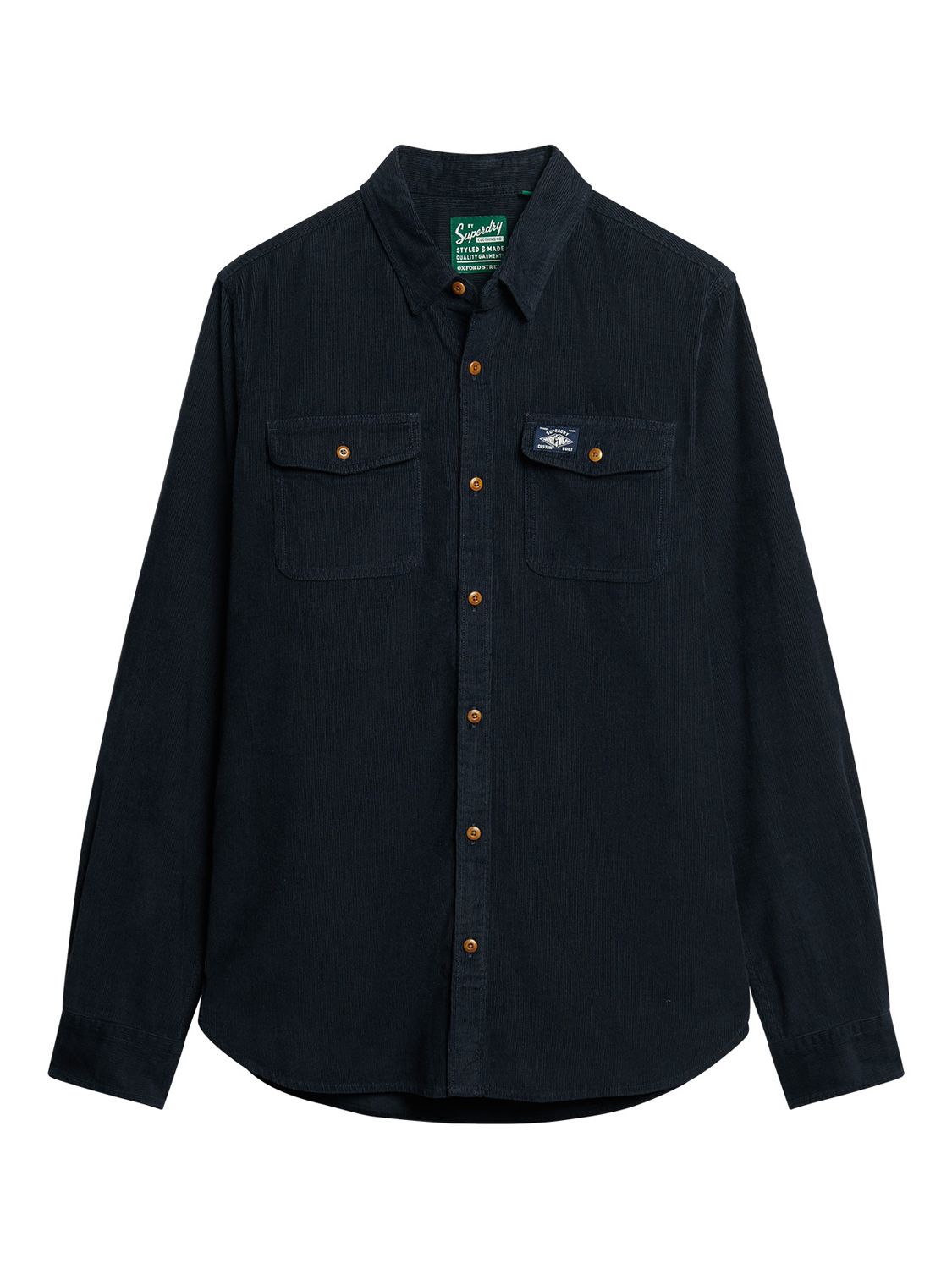 Buy Superdry Trailsman Relaxed Fit Corduroy Shirt Online at johnlewis.com