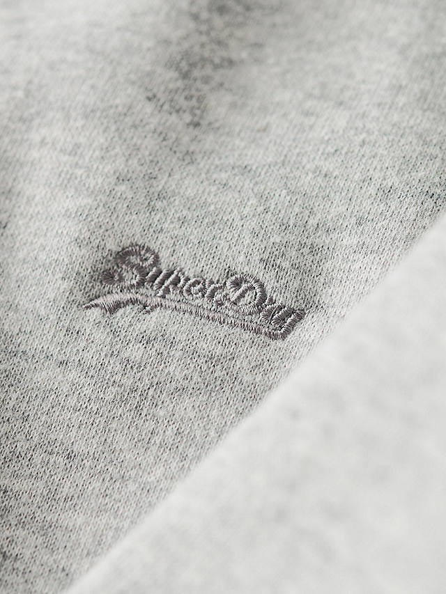Superdry Essential Logo Crew Sweatshirt, Athletic Grey Marl