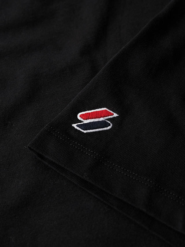 Superdry Osaka Logo Loose T-Shirt, Black
