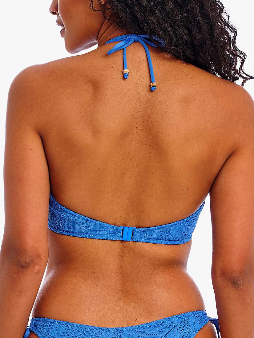 Buy Freya Nomad Nights Crochet Triangle Bikini Top, Atlantic Online at johnlewis.com