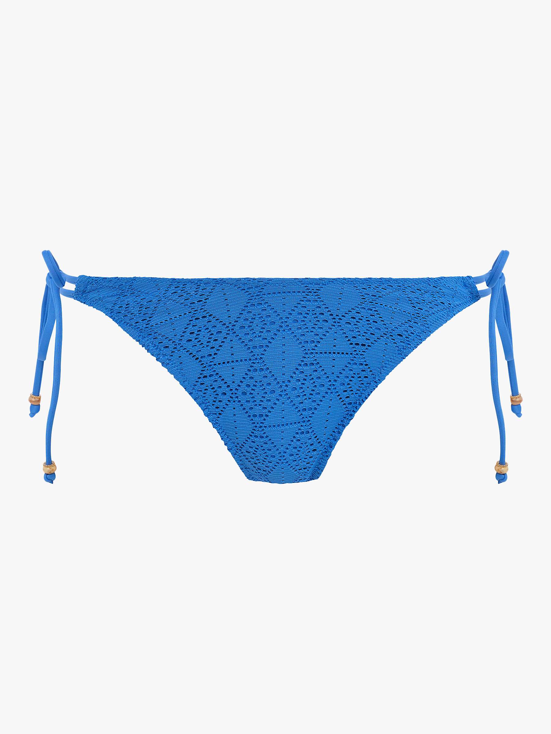 Buy Freya Nomad Nights Crochet Bikini Bottoms, Atlantic Online at johnlewis.com