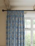 Morris & Co. Bower Pair Lined Pencil Pleat Curtains