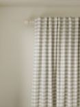 John Lewis Gingham Check Pair Lined Hidden Tab Top Curtains