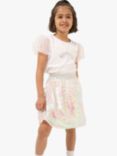 Angel & Rocket Kids' Iridescent Sequin Skirt, Pink