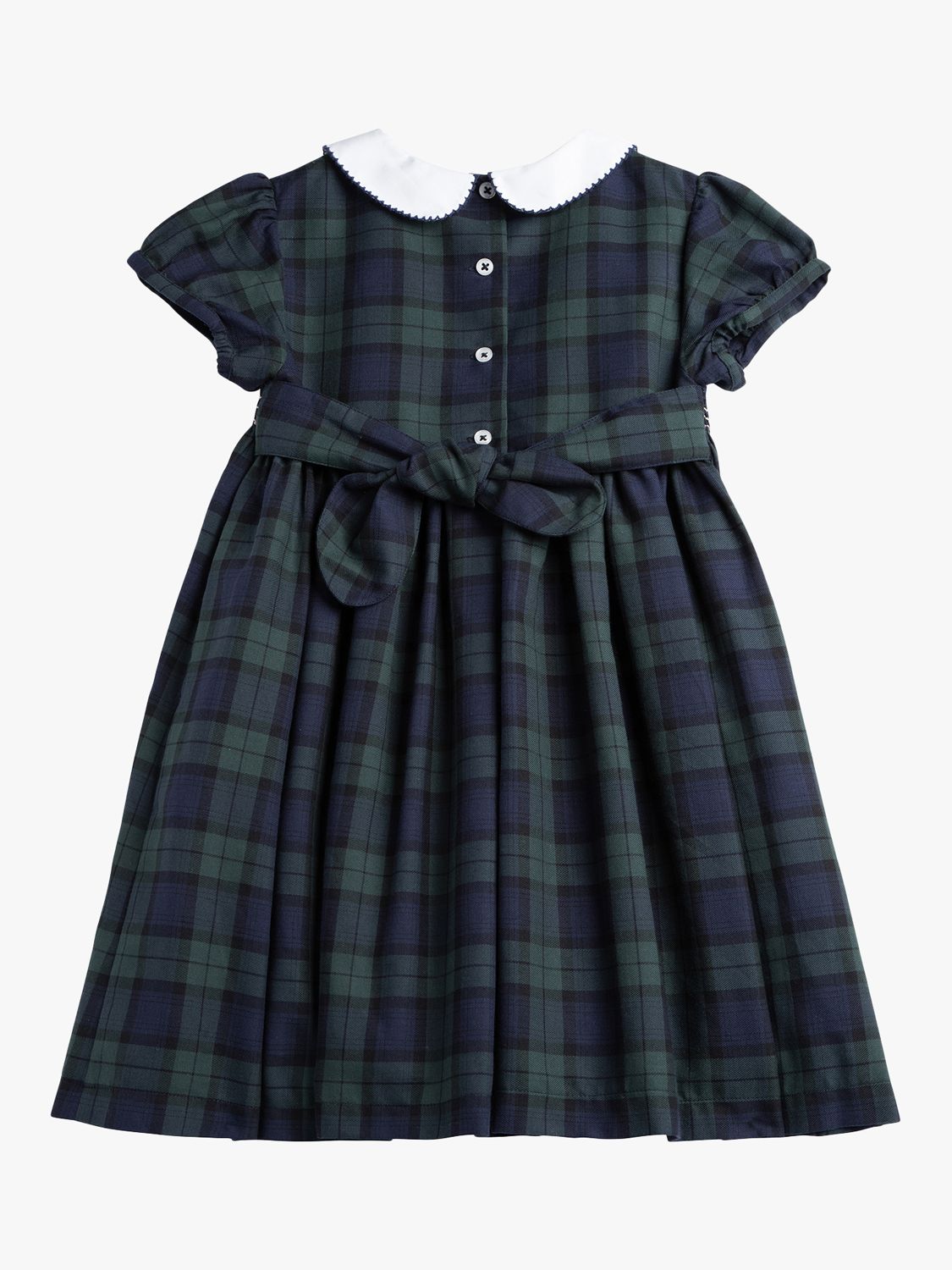 Buy Trotters Kids' Charlotte Tartan Smocked Dress Online at johnlewis.com