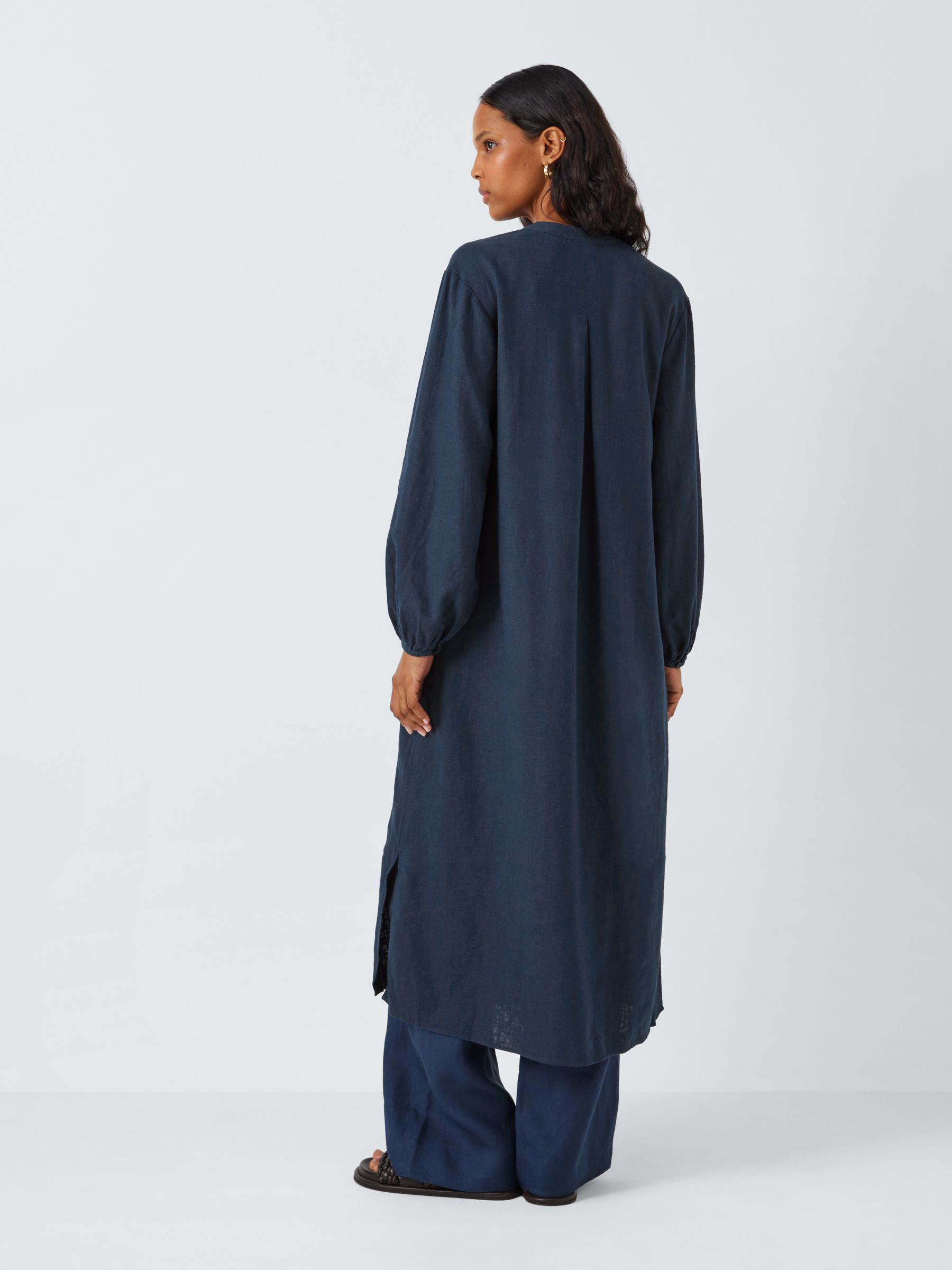 Buy John Lewis Linen Blend V-Neck Dress Online at johnlewis.com
