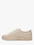 Clarks Mayhill Walk Leather Flatform Trainers