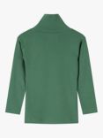 Trotters Classic Roll Neck Top, Green