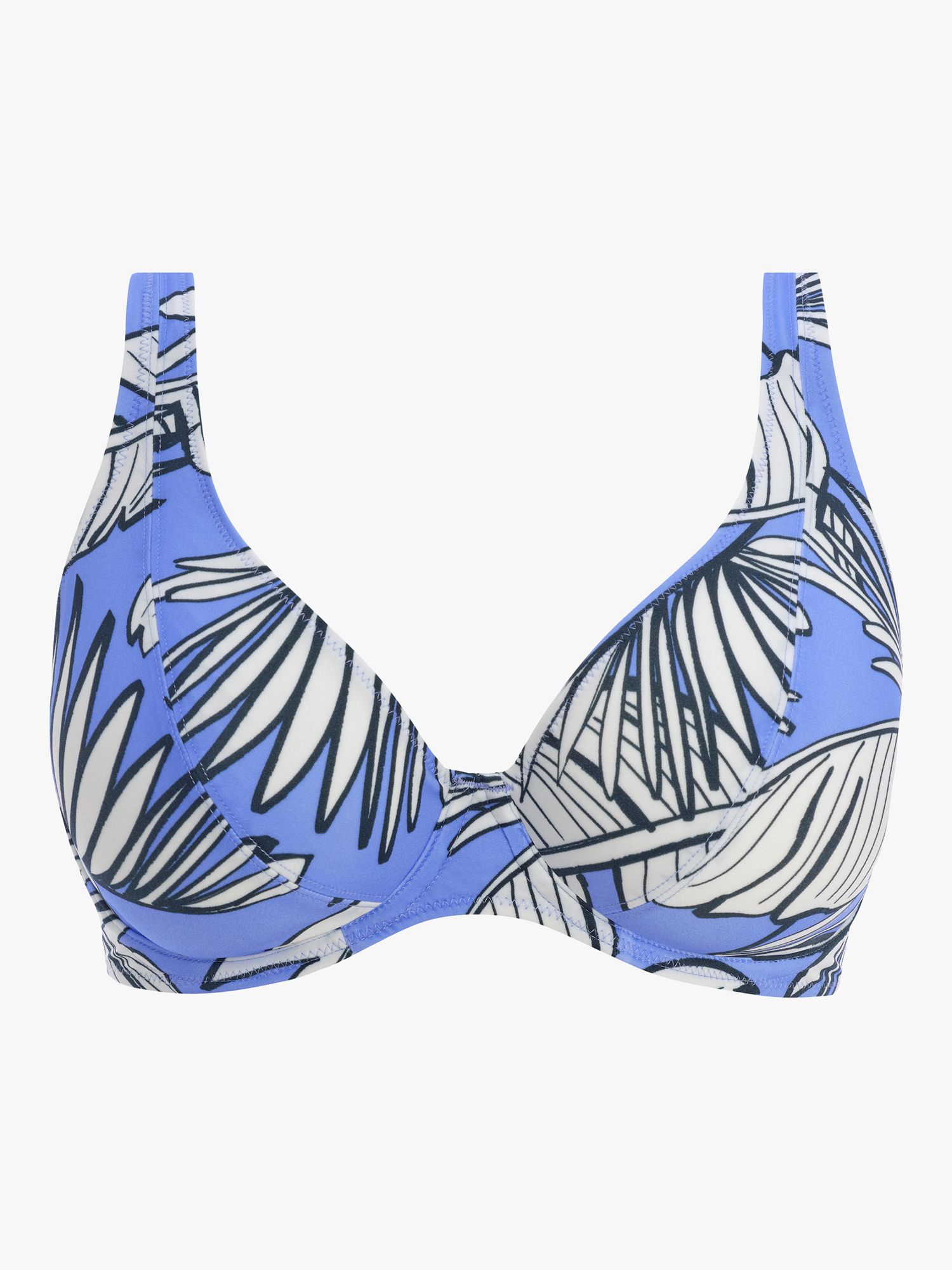 Freya Mali Beach Underwired Bikini Top, Cornflower, 36D