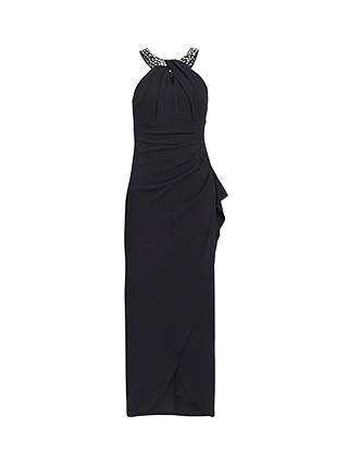 Gina Bacconi Kasandra Embellished Maxi Dress, Black