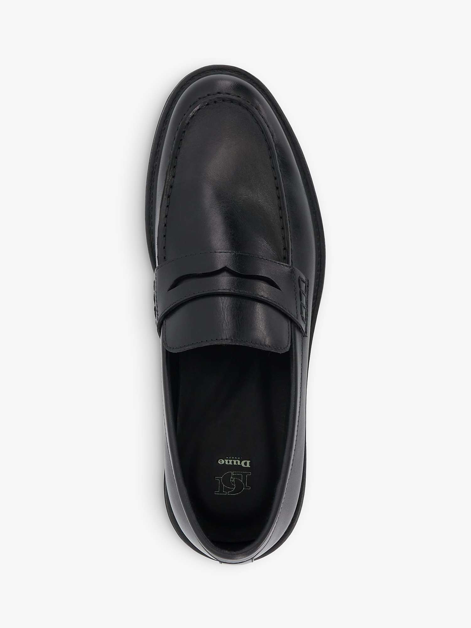 Buy Dune Banking Cleated Sole Penny Loafers Online at johnlewis.com