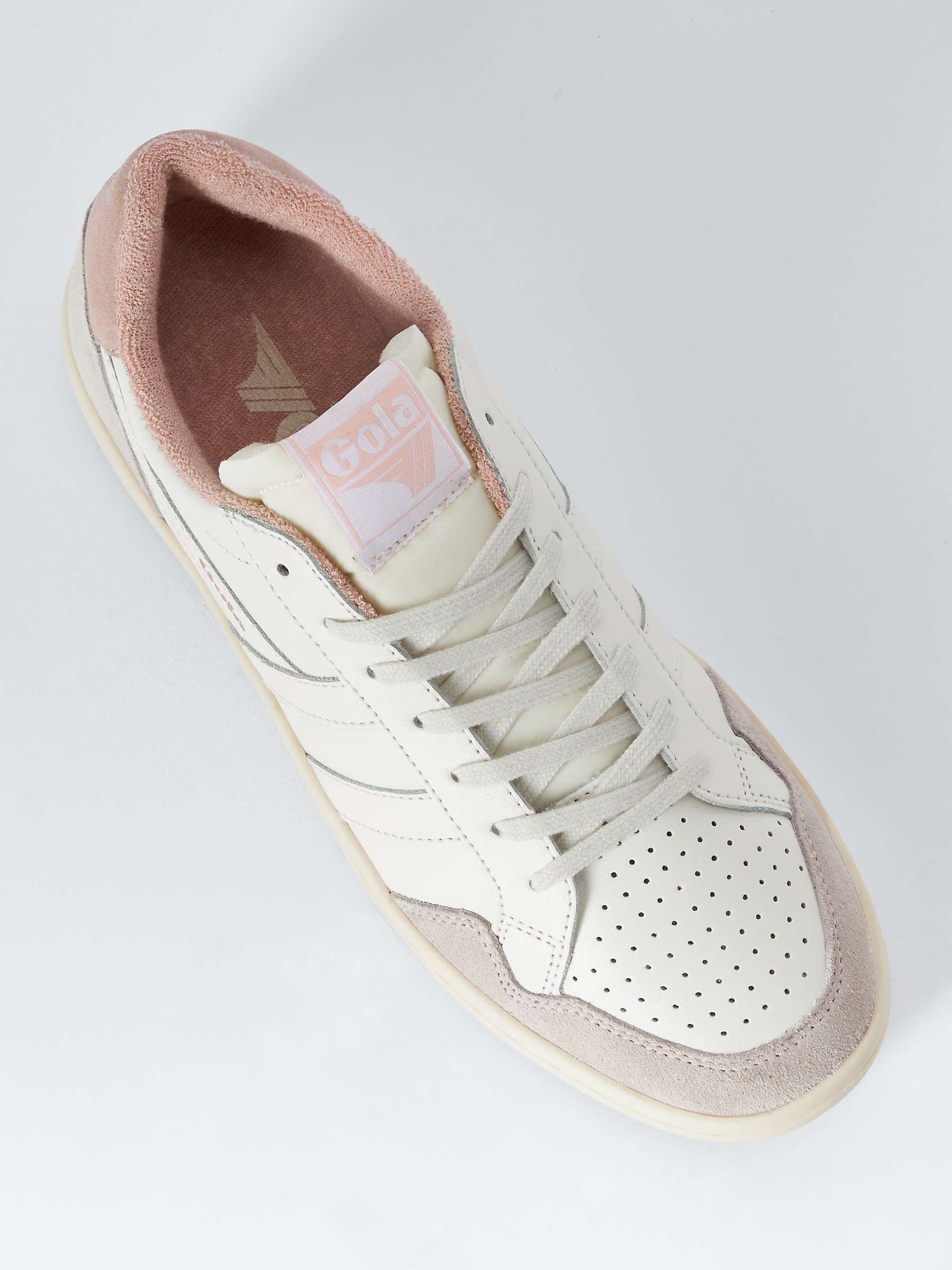 Buy Gola Eagle Leather Lace Up Trainers Online at johnlewis.com