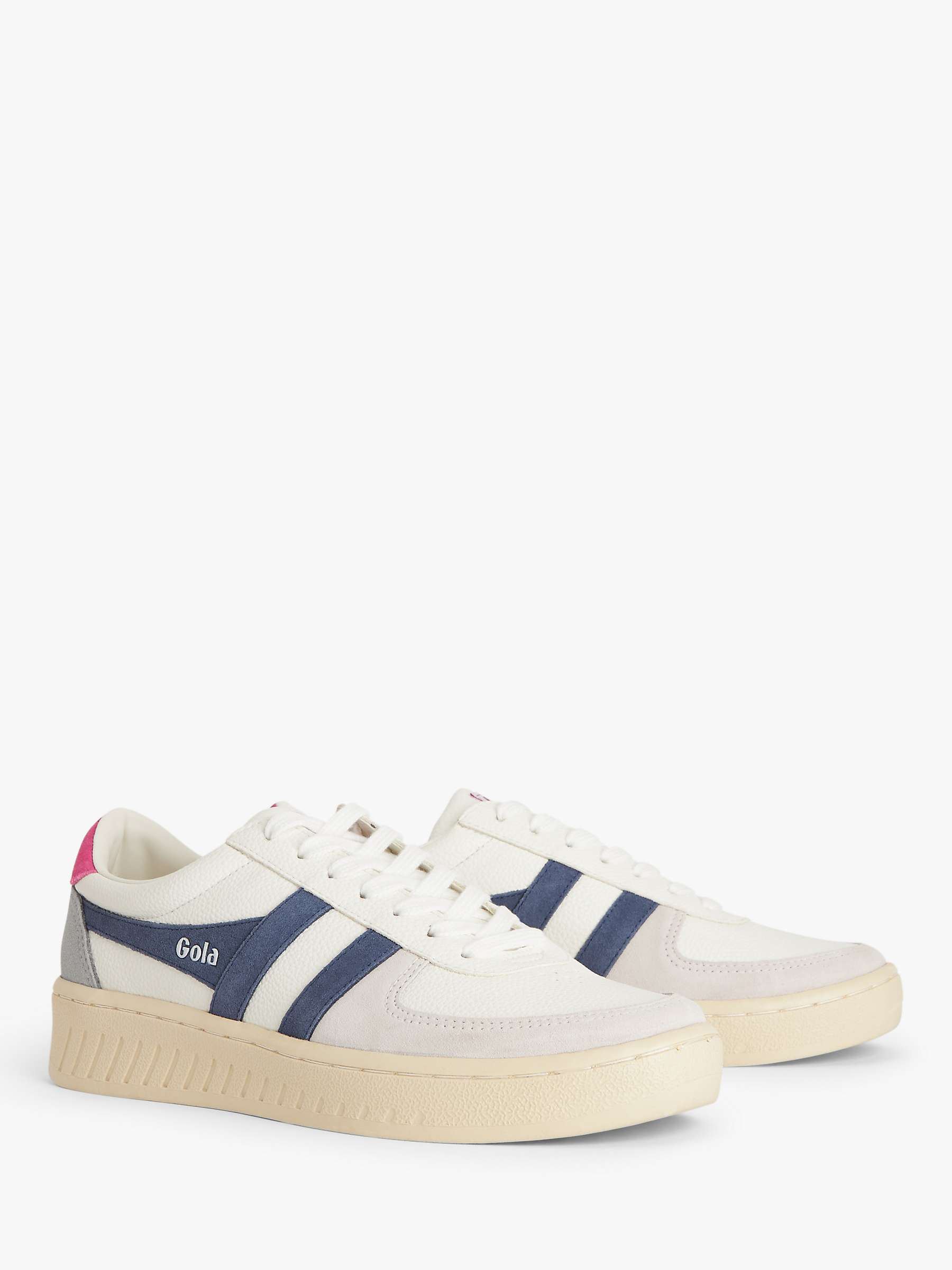 Buy Gola Grandslam Leather Trainers Online at johnlewis.com