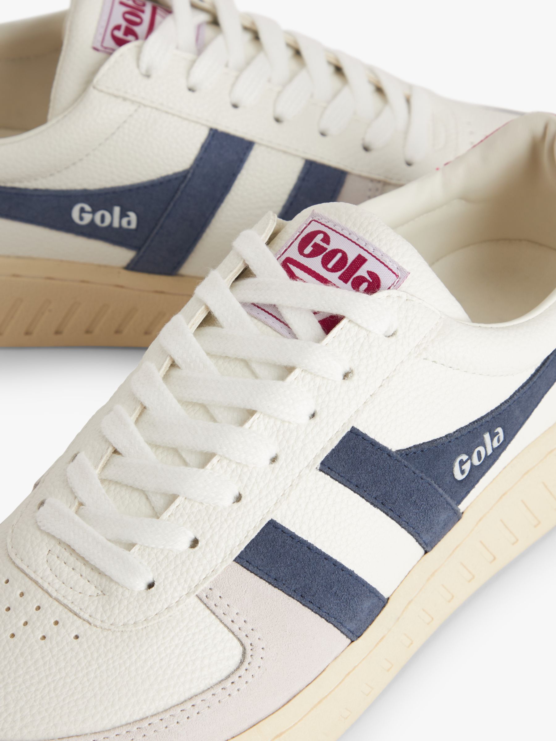 Buy Gola Grandslam Leather Trainers Online at johnlewis.com